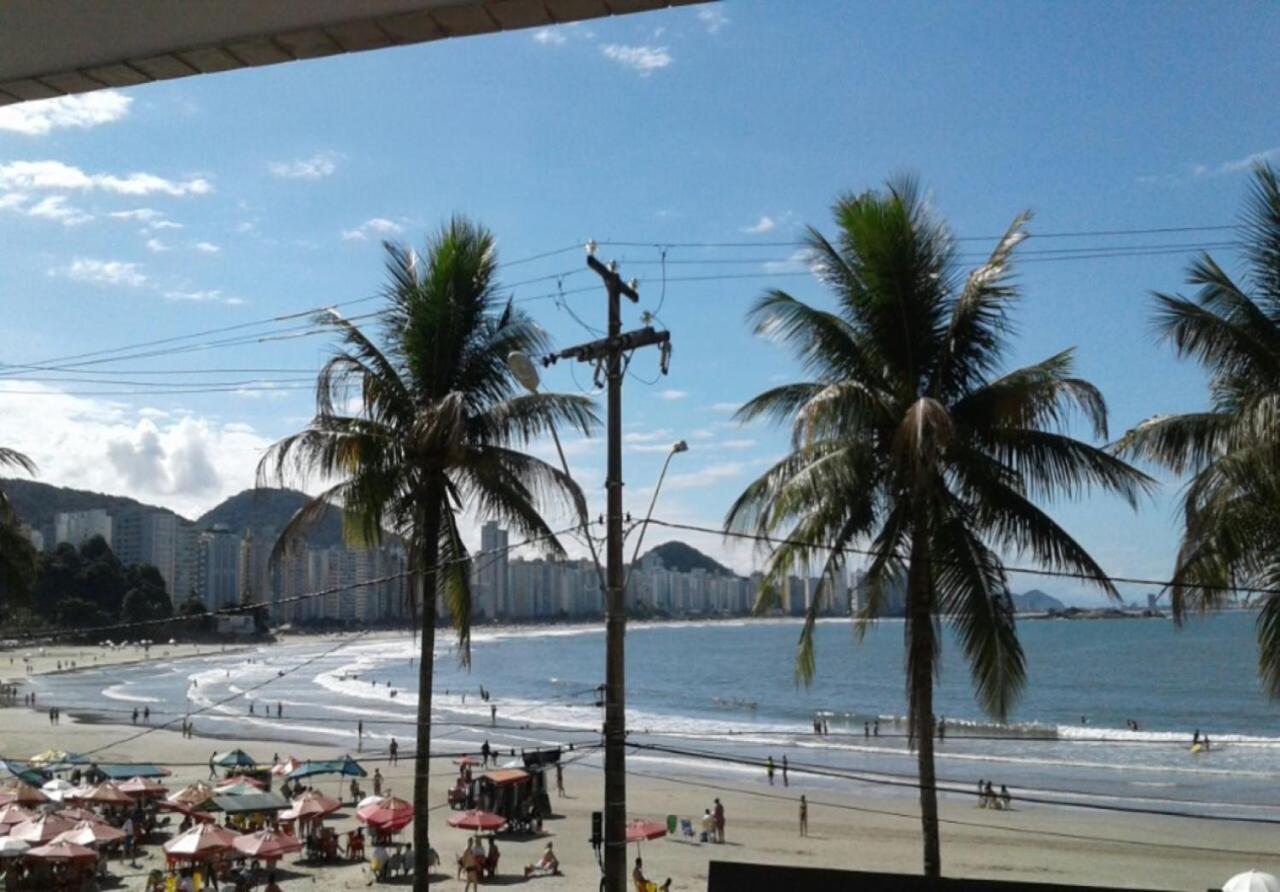 Apto - Predio De Frente Para Praia - Asturias - Guaruja - 2 Vagas Garagem - Wi-Fi E Ar Condicionado Dış mekan fotoğraf